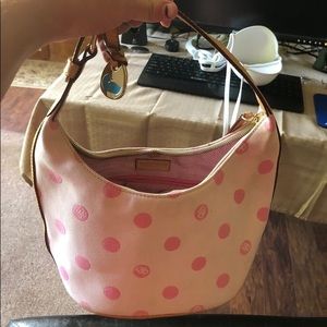 Pink Dooney and Bourke